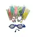 Gafas Natación Niños Piscina Mar Color Azul