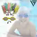 Gafas Natación Niños Piscina Mar Color Amarillo