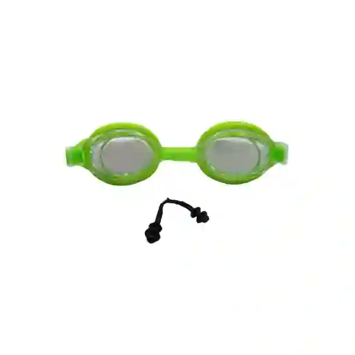 Gafas Natación Niños Piscina Mar Color Verde
