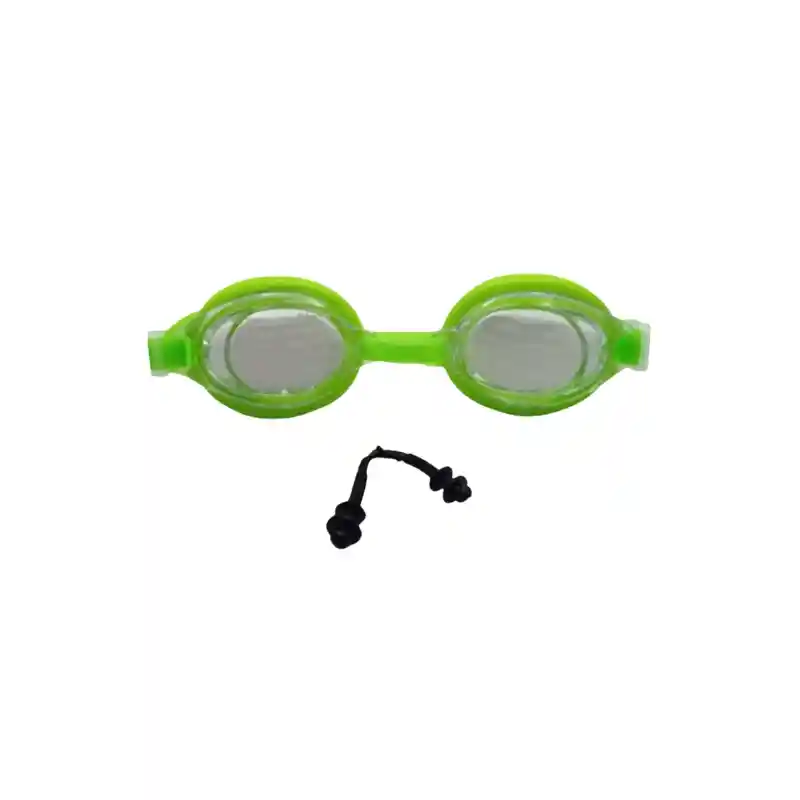 Gafas Natación Niños Piscina Mar Color Verde