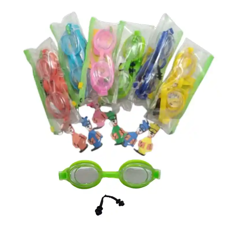 Gafas Natación Niños Piscina Mar Color Verde
