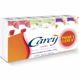 Carey Jabón de Tocador Surtido