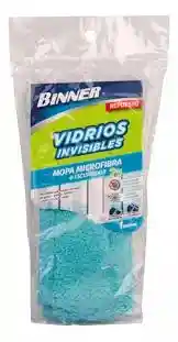 Vidrios Invisibles Repuesto Mopa Microfibra Binner