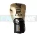 Guantes De Boxeo Profesional Everlast Elite 2/ Dorado - Negro Talla: 10oz