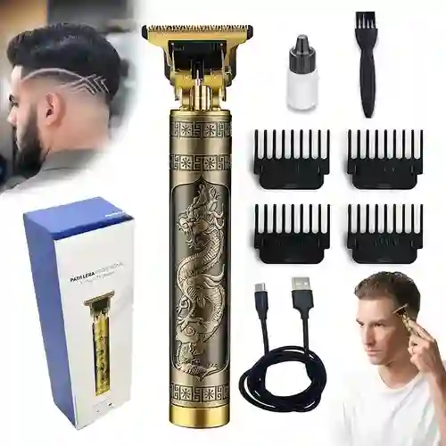 Maquina Afeitadora De Cortar Pelo Dragon Recortadora Patillera Vintage
