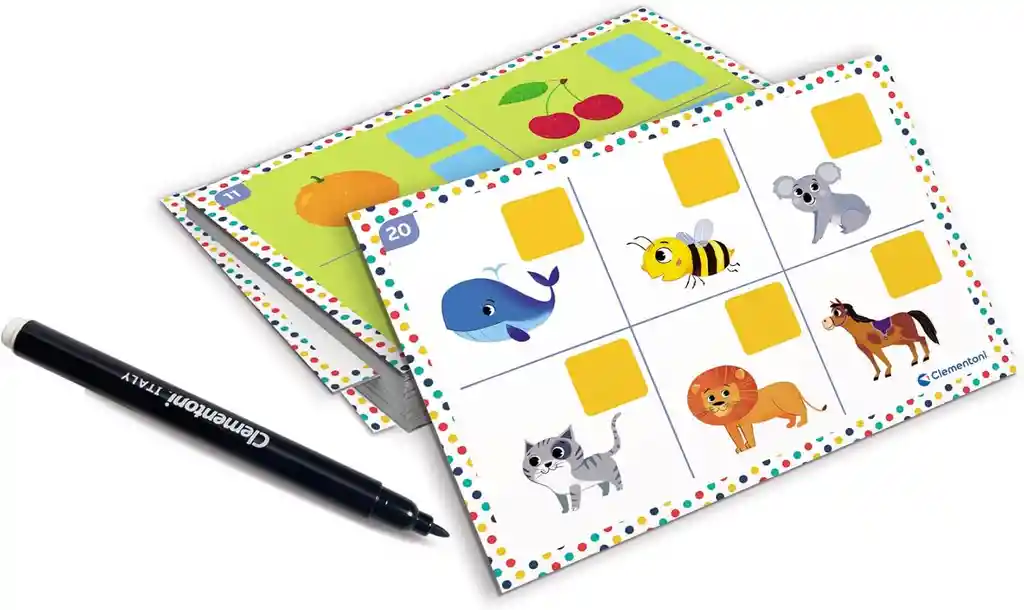Juego Didáctico Letras Y Animales Magnéticos Para Niños