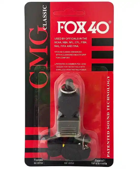 Pito/silbato Training Fox40 Classic-gv80101918 / Negro-r