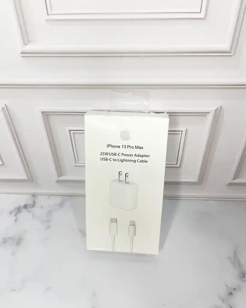 Cargador Completo Iphone 25w Carga Rapida