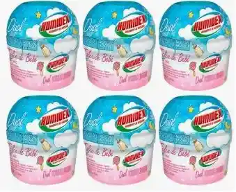 Humidex X6 Dual Talco Bebe X 80 Gr