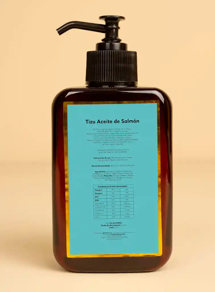 Aceite De Salmón Tizu