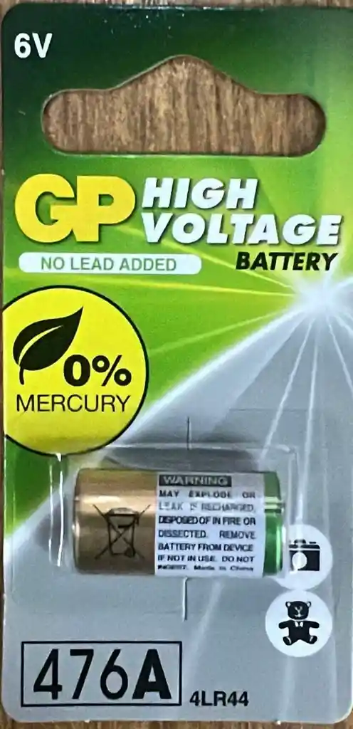 Pila 476a - 28a 6v Alkalina 4lr44