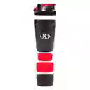 Vaso Shaker Mezclador Proteina K6 Pro Sport 4 En 1/ Negro - Rojo