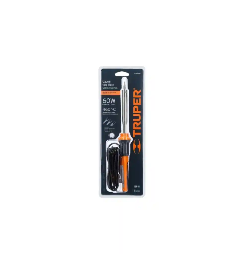 Cautin Tipo Lápiz 60w 120v Trabajo Pesado Truper