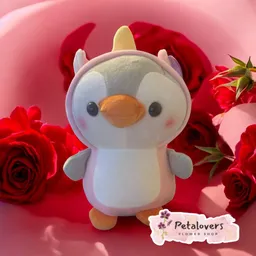 Peluche Pingüino Unicornio Un Toque Mágico De Ternura