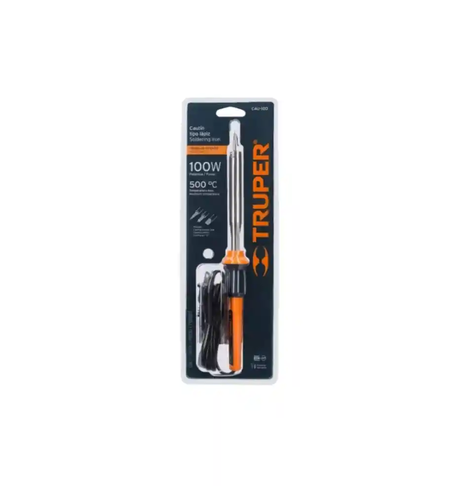 Cautín Soldador Tipo Lápiz De 100 W Truper