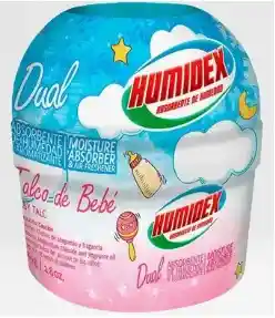 Humidex Dual Talco Bb 80 Gramos