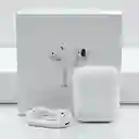 Audífonos Airpods 1/2 Generacion Estuche De Carga Alámbrica