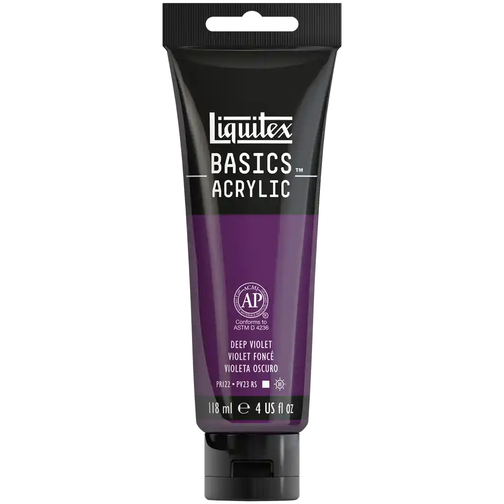 Acrilico Liquitex Rf 115 Violeta Oscuro 118 Ml