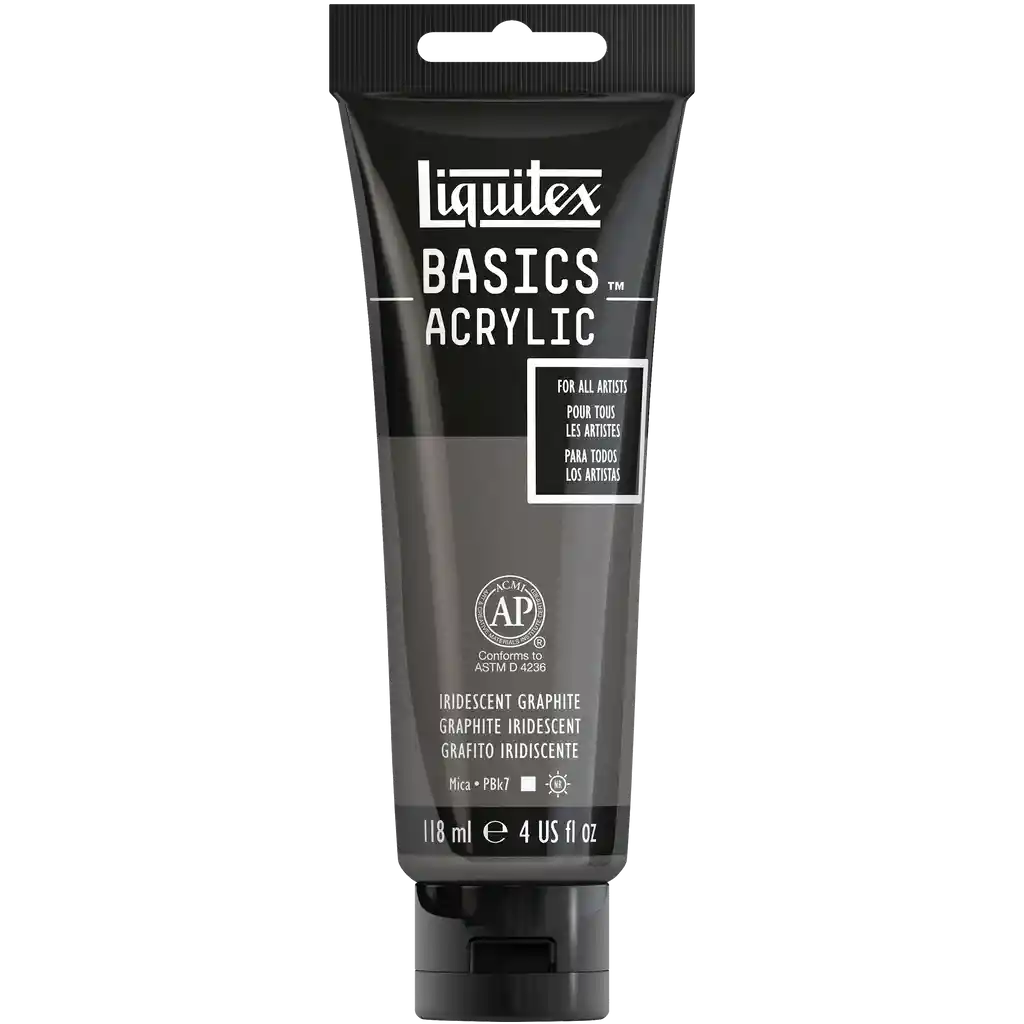 Acrilico Liquitex Rf 049 Grafito Iridiscente 118 Ml