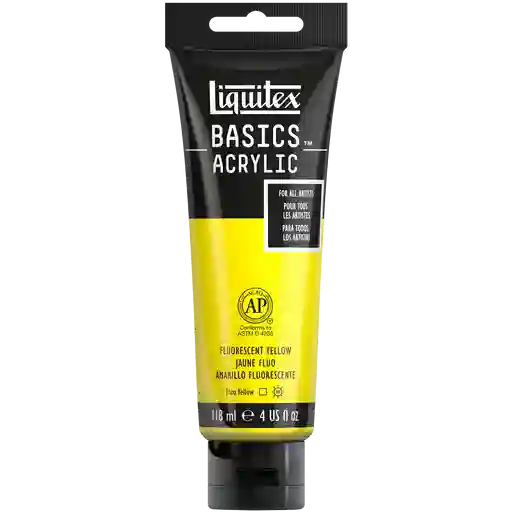 Acrilico Liquitex Rf 981 Amarillo Fluorecente 118 Ml