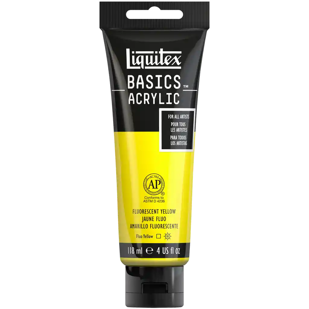 Acrilico Liquitex Rf 981 Amarillo Fluorecente 118 Ml