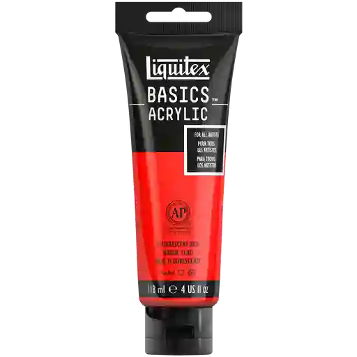Acrilico Liquitex Rf 983 Rojo Fluorescente 118 Ml