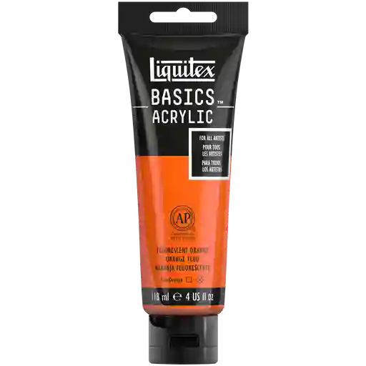 Acrilico Liquitex Rf 982 Naranja Fluorescente 118 Ml