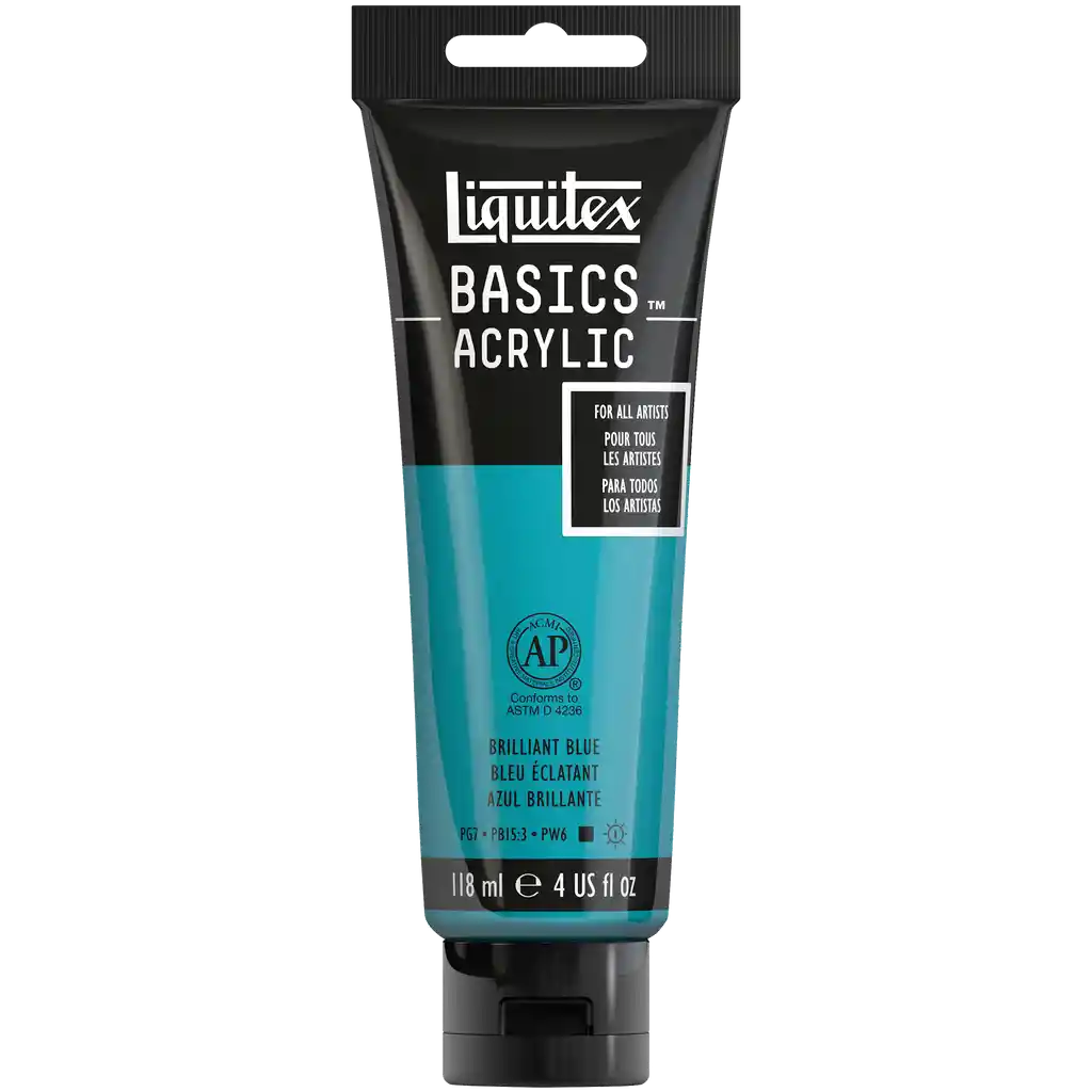 Acrilico Liquitex Rf 570 Azul Brillante 118 Ml
