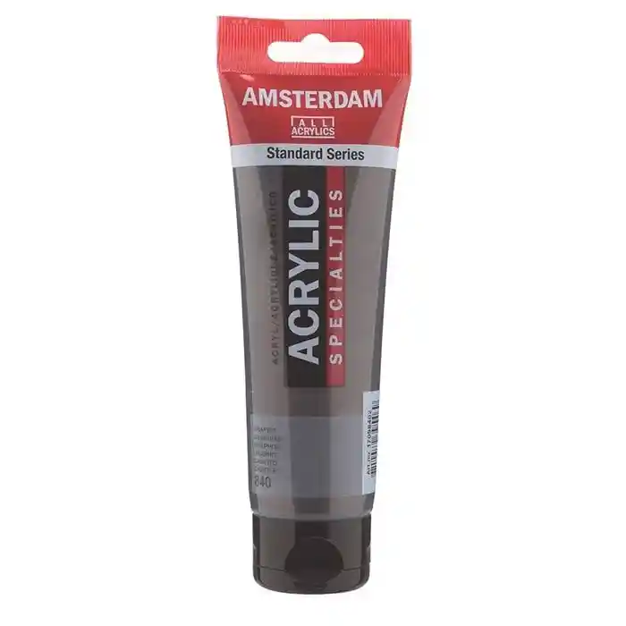 Acrilico Amsterdam 120 Ml Colores Serie Estandar 840 Grafito