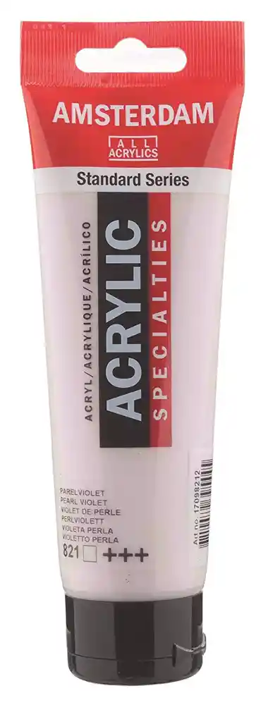 Acrilico Amsterdam 120 Ml Colores Serie Estandar 821 Violeta Perlado