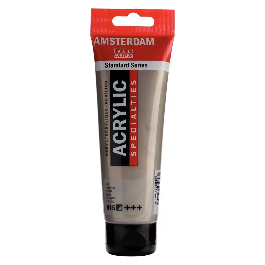 Acrilico Amsterdam 120 Ml Colores Serie Estandar 815 Peltre