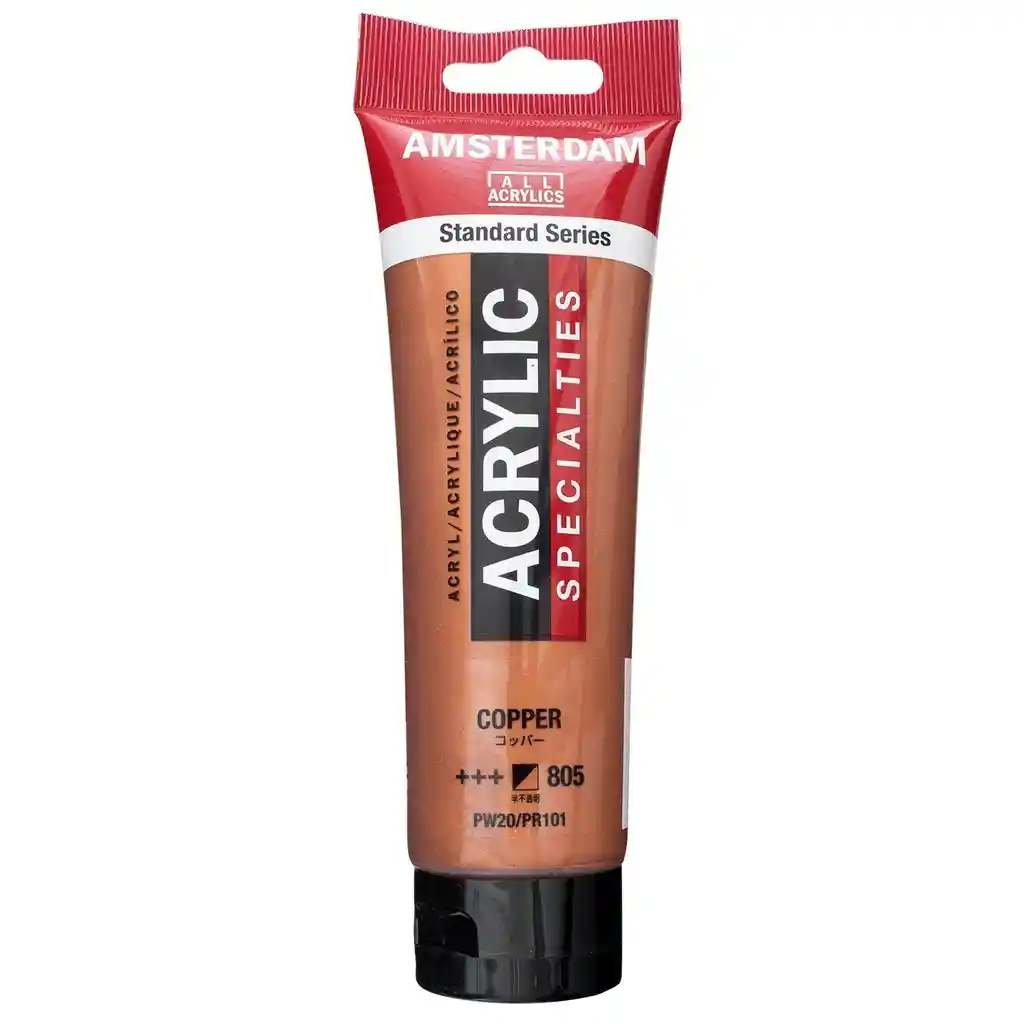 Acrilico Amsterdam 120 Ml Colores Serie Estandar 805 Cobre