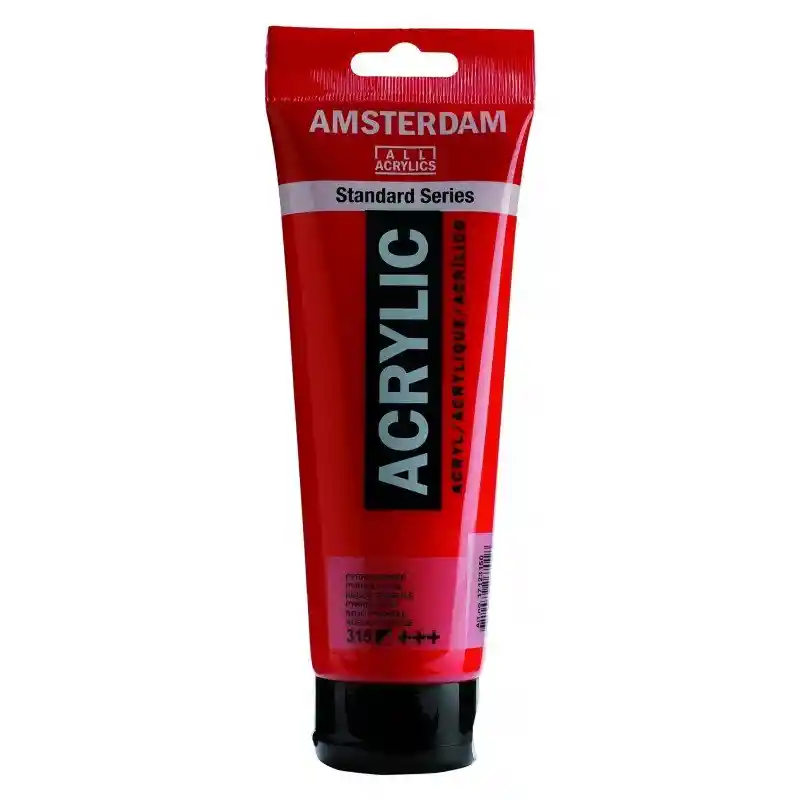 Acrilico Amsterdam 120 Ml Colores Serie Estandar 315 Rojo Pirrol