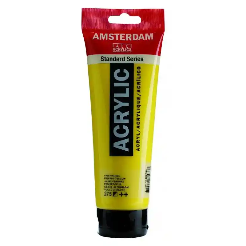 Acrilico Amsterdam 120 Ml Colores Serie Estandar 275 Amarillo Primario