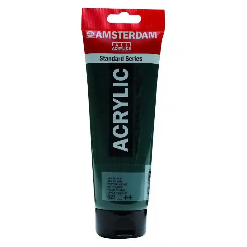 Acrilico Amsterdam 120 Ml Colores Serie Estandar 623 Verde Savia