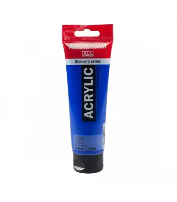 Acrilico Amsterdam 120 Ml Colores Serie Estandar 504 Ultramar
