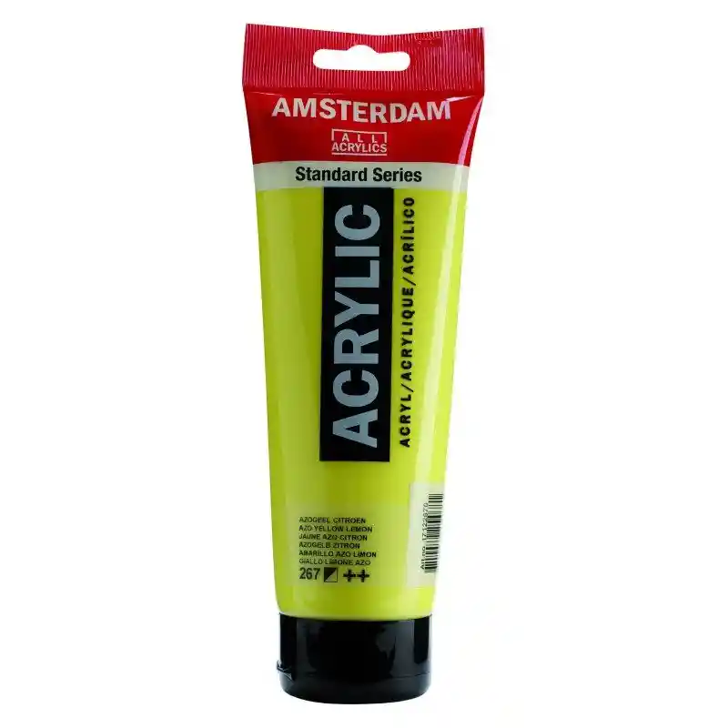 Acrilico Amsterdam 120 Ml Colores Serie Estandar 267 Amarillo Azo Limón