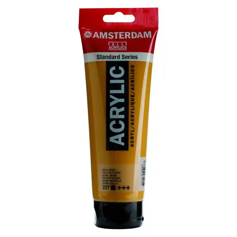 Acrilico Amsterdam 120 Ml Colores Serie Estandar 227 Ocre Amarillo