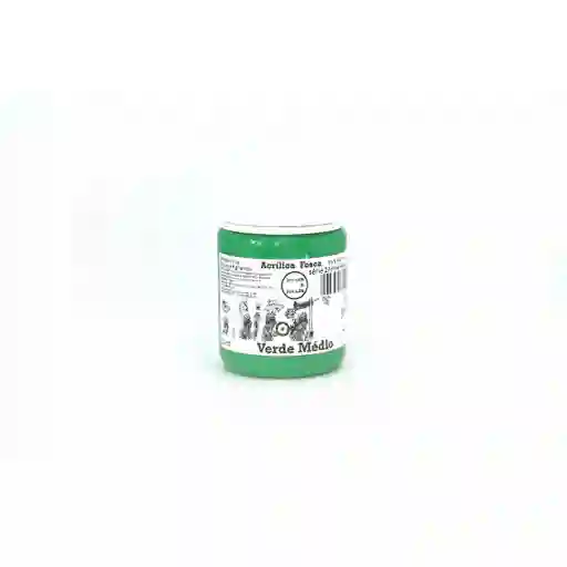 Pintura Acrilica Joules Joules Serie 2 - Amarillento - Saturado - Brillante - Semiopaco - Cubriente Alto Verde Medio 250 Ml