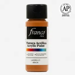Pintura Acrilica Franco Arte Acrílica Ladrillo 60 Ml