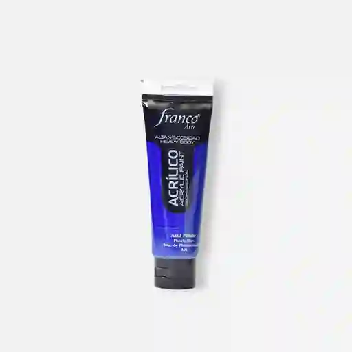 Pintura Acrilica Profesional Franco Arte Profesional Azul Thalo 301 100 Ml