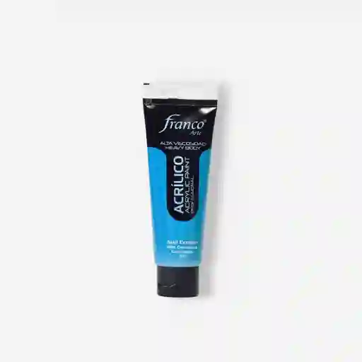 Pintura Acrilica Profesional Franco Arte Profesional Azul Ceruleo 303 100 Ml