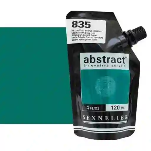 Acrilico Abstract Sennelier 120ml Ref. 835 Verde Cobalto Oscuro