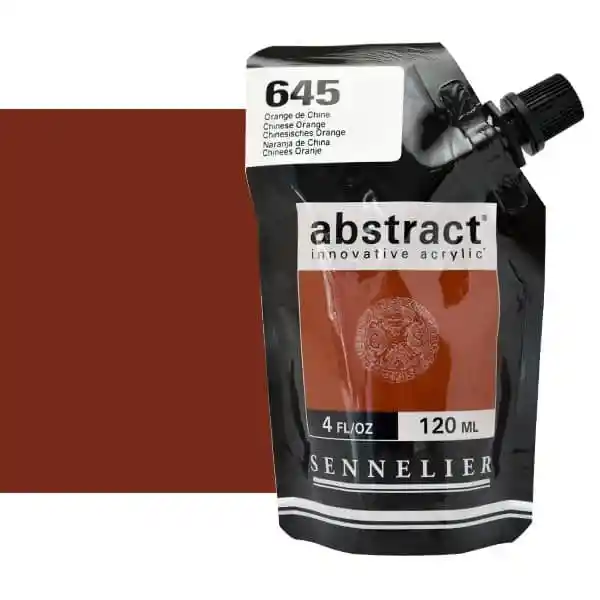 Acrilico Abstract Sennelier 120ml Ref. 645 Naranja China