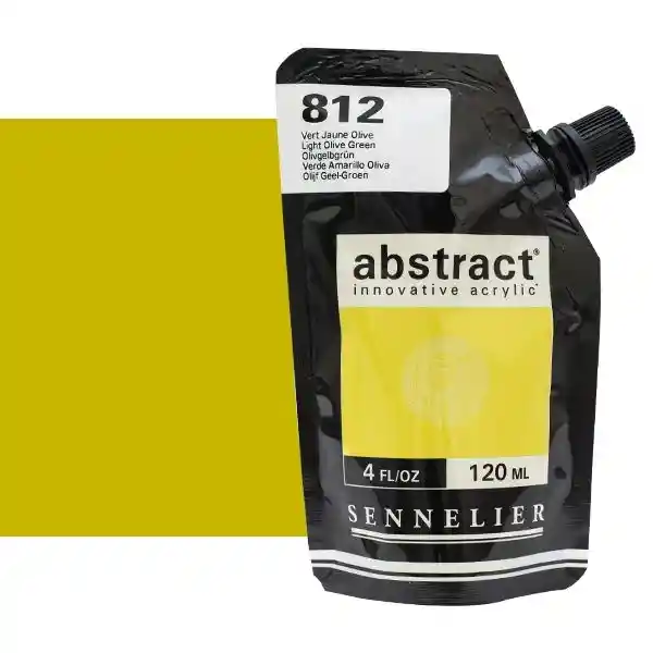 Acrilico Abstract Sennelier 120ml Ref. 812 Verde Amarillo Oliva