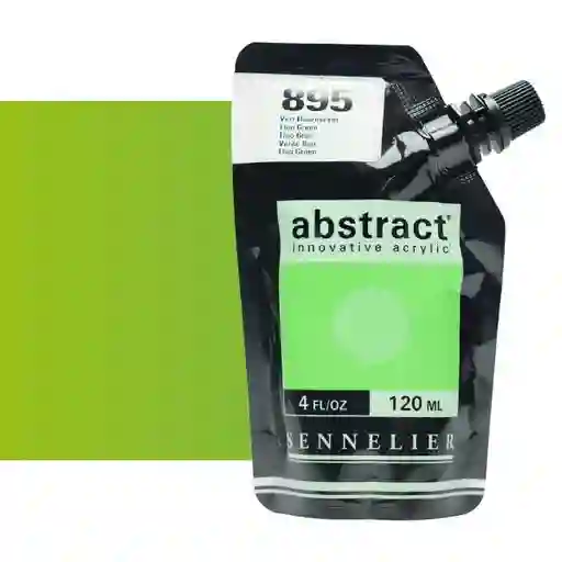 Acrilico Abstract Sennelier 120ml Ref. 895 Verde Fluo