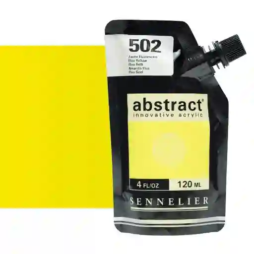 Acrilico Abstract Sennelier 120ml Ref. 502 Amarillo Fluo