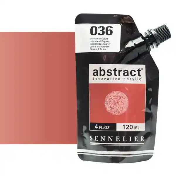 Acrilico Abstract Sennelier 120ml Ref. 036 Cobre Iridescente