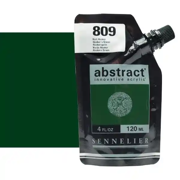 Acrilico Abstract Sennelier 120ml Ref. 809 Verde Hooker