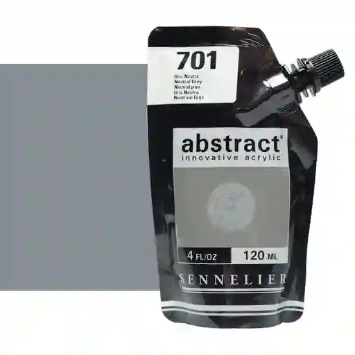 Acrilico Abstract Sennelier 120ml Ref. 701 Gris Neutro